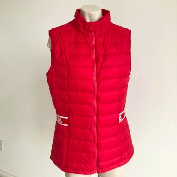 SALE 2 for $26 / 3 for $33 - Zyia Red Alpine Down Vest / Puffer Size Large - Picture 1 of 10